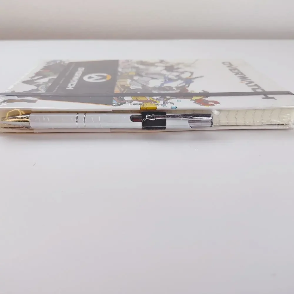Overwatch Hardcover Ruled Journal with Pen Gaming Edition